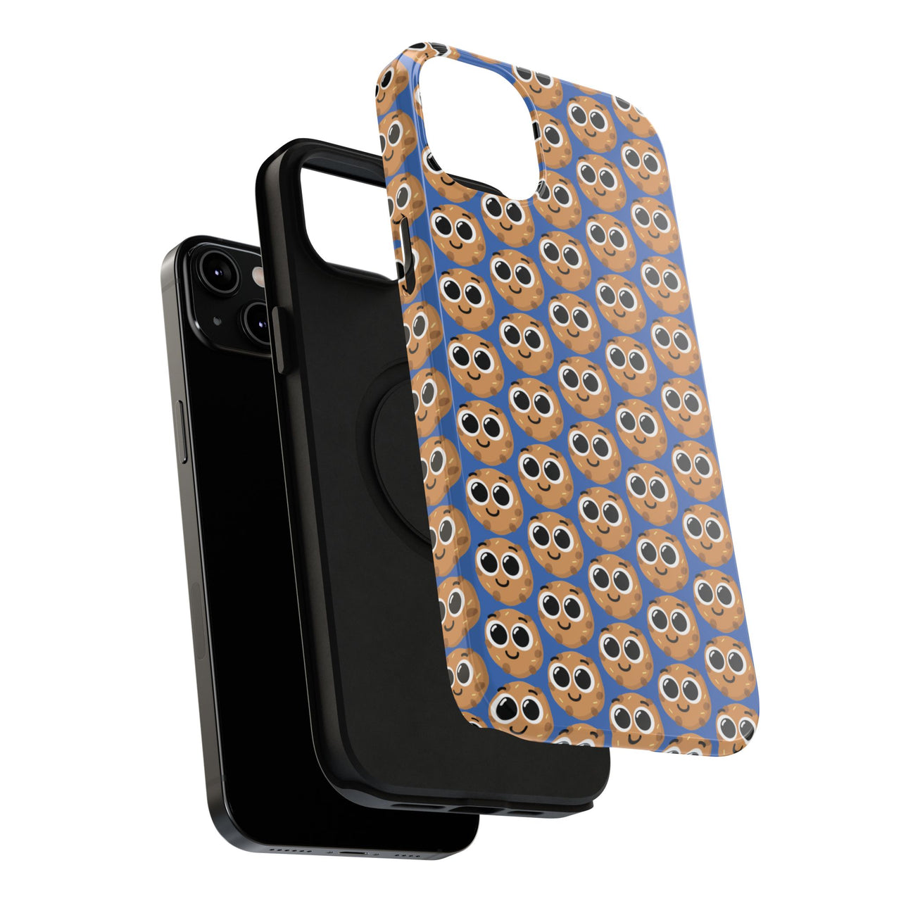 Phone Case - Happy Cookie Pattern - Impact-Resistant