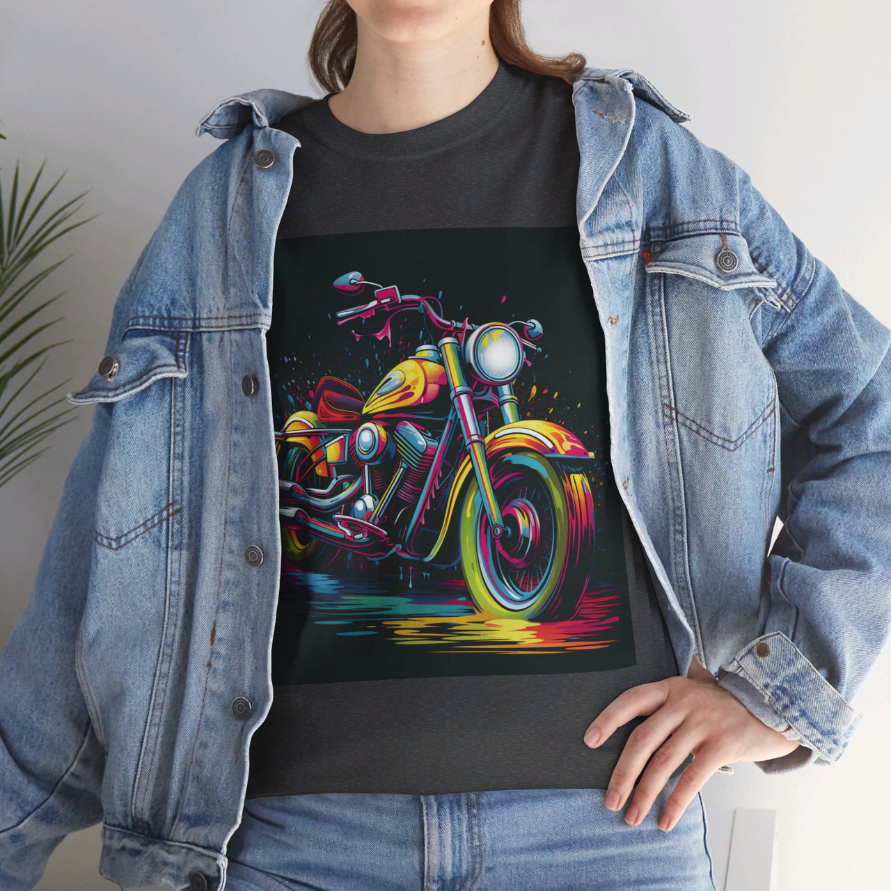 Bold Ride Motorcycle Graphic T-Shirt | Vibrant Biker Style Tee for Adventure Enthusiasts