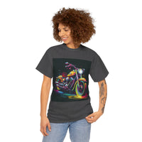 Thumbnail for Bold Ride Motorcycle Graphic T-Shirt | Vibrant Biker Style Tee for Adventure Enthusiasts