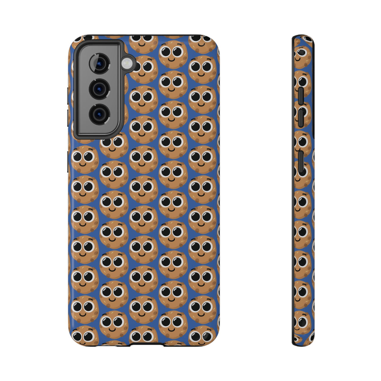 Phone Case - Happy Cookie Pattern - Impact-Resistant