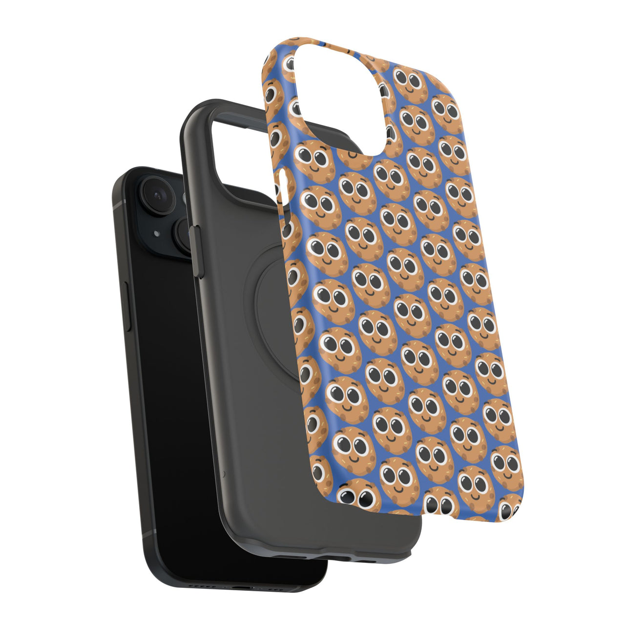 Phone Case - Happy Cookie Pattern - Impact-Resistant