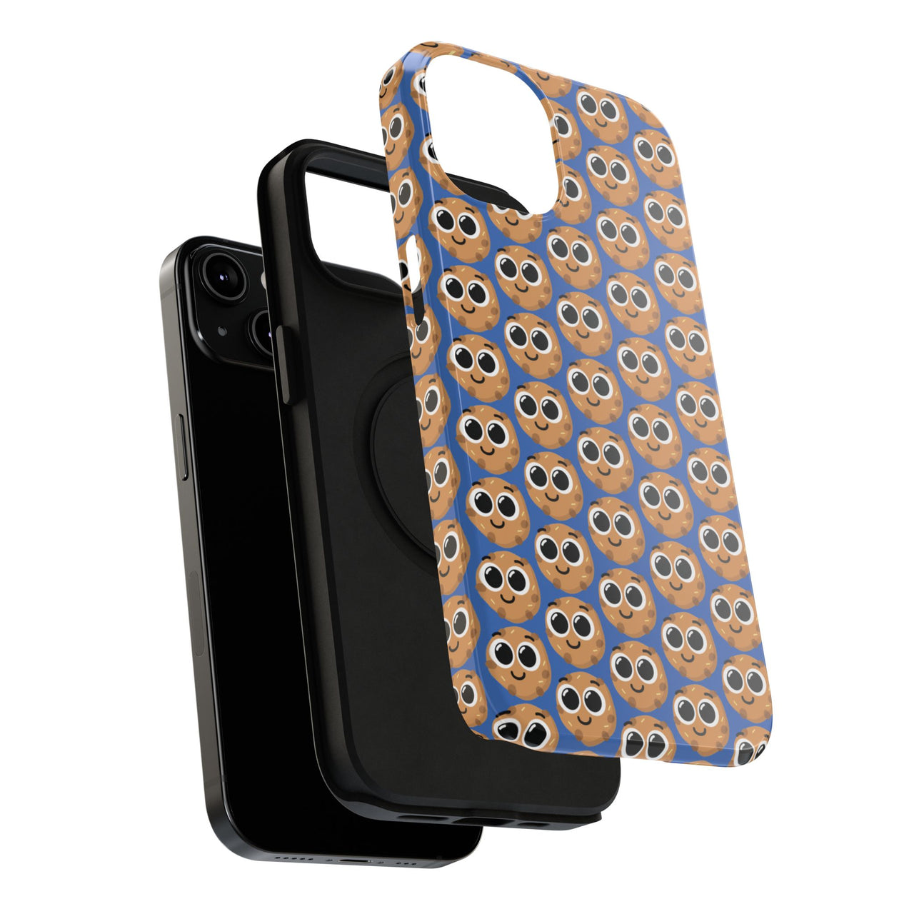 Phone Case - Happy Cookie Pattern - Impact-Resistant