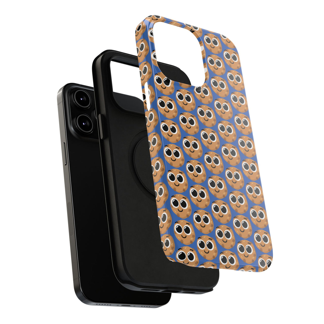 Phone Case - Happy Cookie Pattern - Impact-Resistant