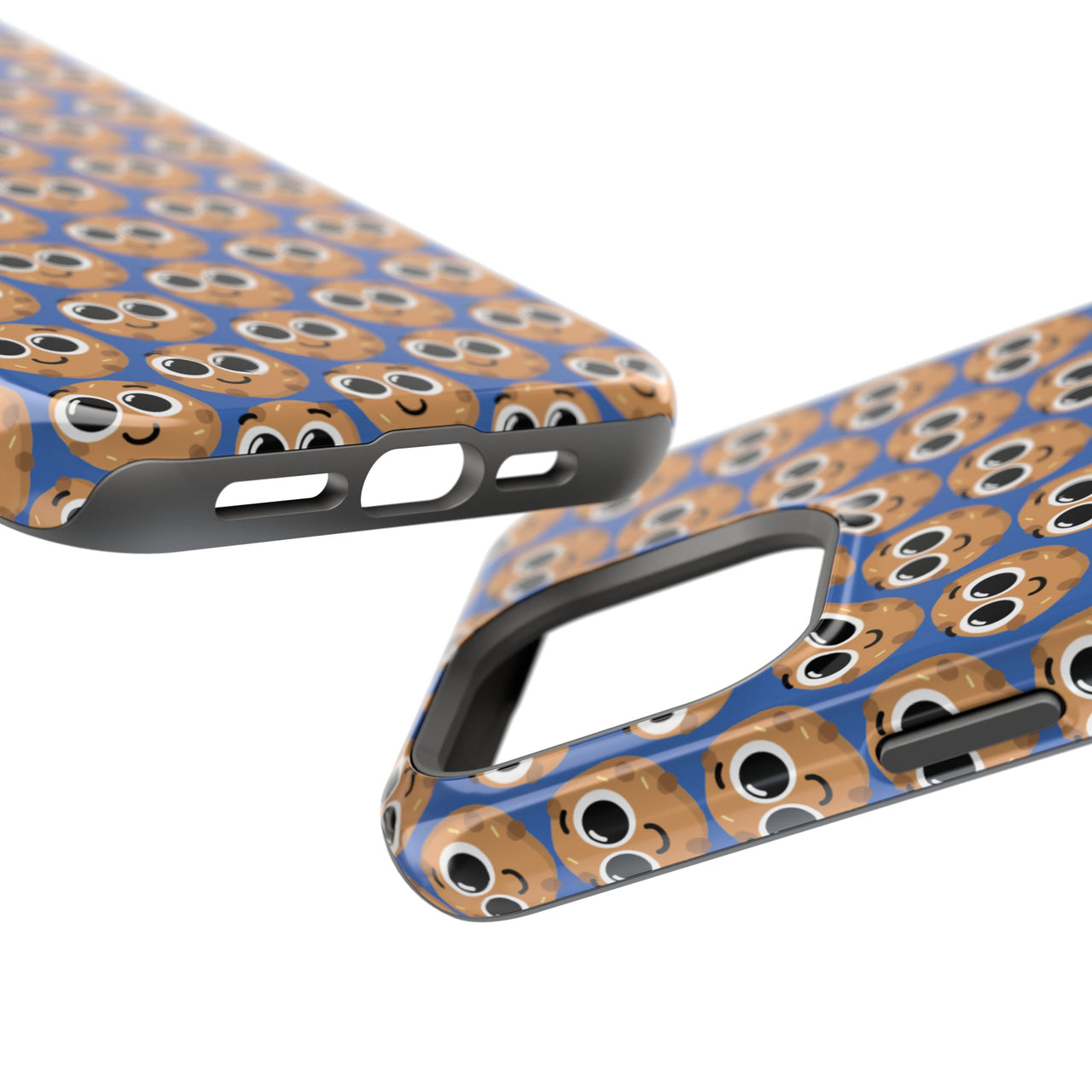 Phone Case - Happy Cookie Pattern - Impact-Resistant