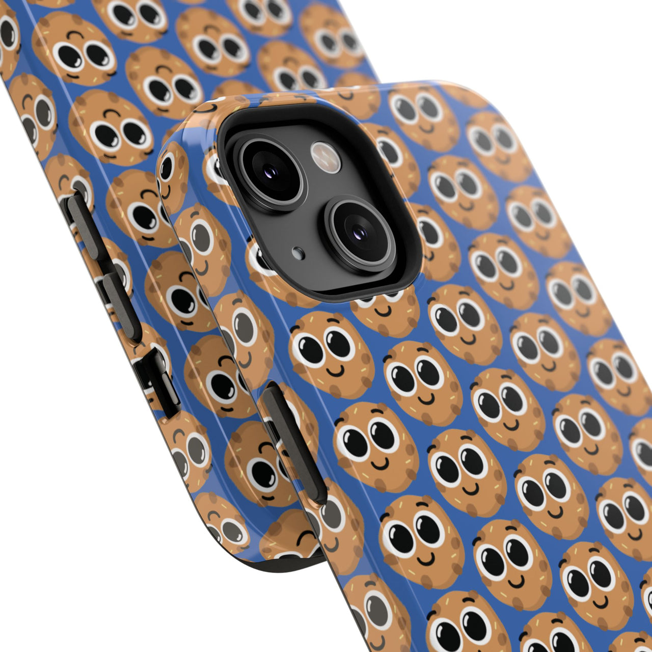 Phone Case - Happy Cookie Pattern - Impact-Resistant