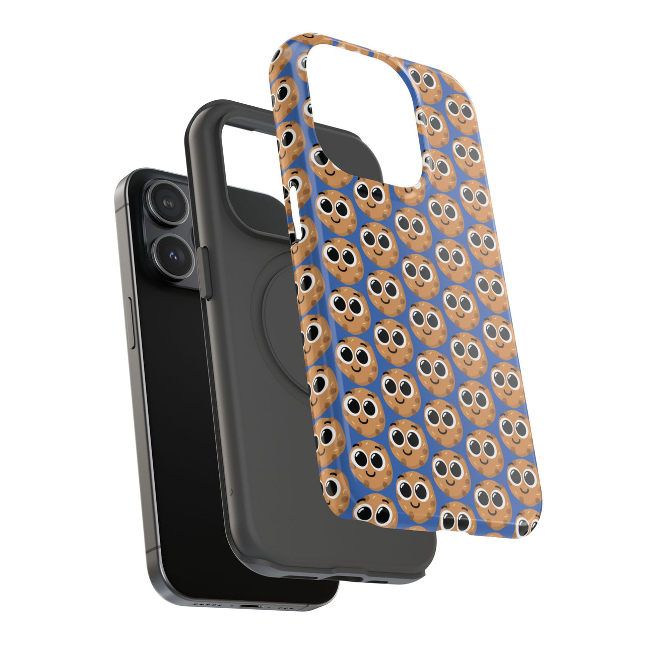 Phone Case - Happy Cookie Pattern - Impact-Resistant