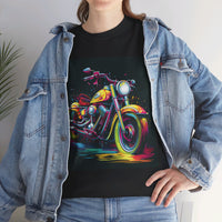 Thumbnail for Bold Ride Motorcycle Graphic T-Shirt | Vibrant Biker Style Tee for Adventure Enthusiasts