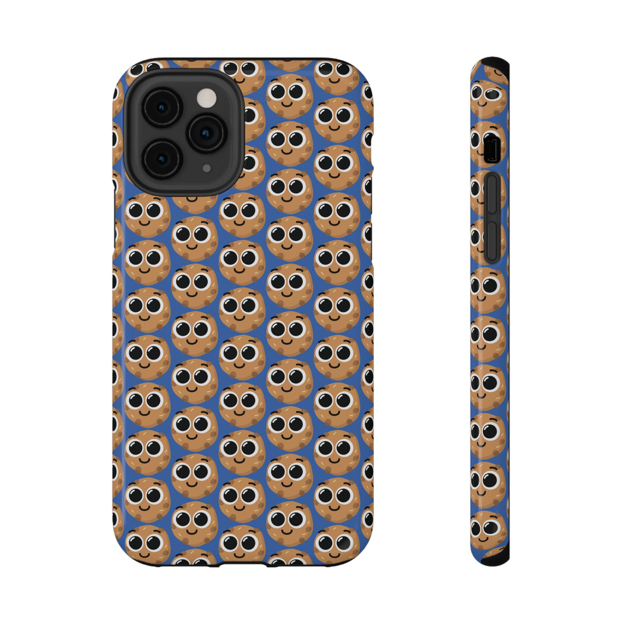 Phone Case - Happy Cookie Pattern - Impact-Resistant