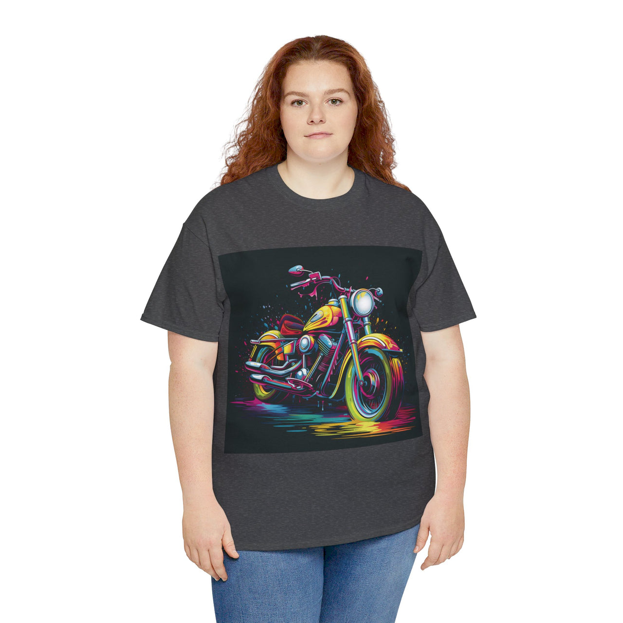 Bold Ride Motorcycle Graphic T-Shirt | Vibrant Biker Style Tee for Adventure Enthusiasts