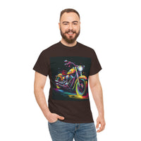 Thumbnail for Bold Ride Motorcycle Graphic T-Shirt | Vibrant Biker Style Tee for Adventure Enthusiasts