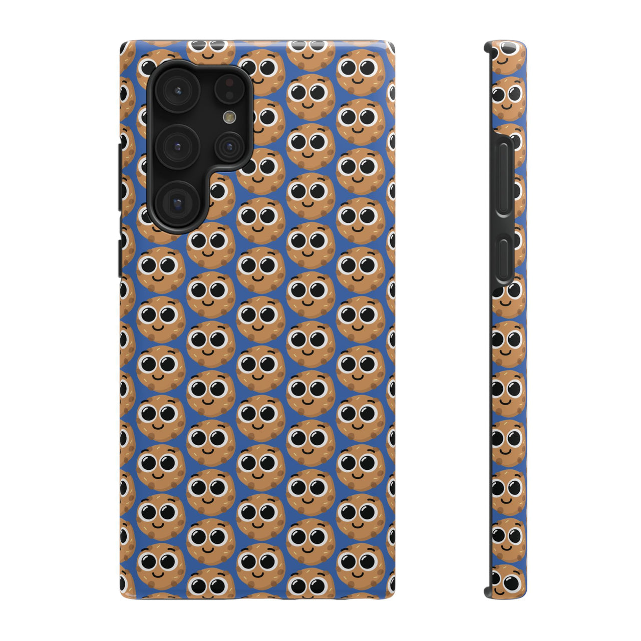 Phone Case - Happy Cookie Pattern - Impact-Resistant