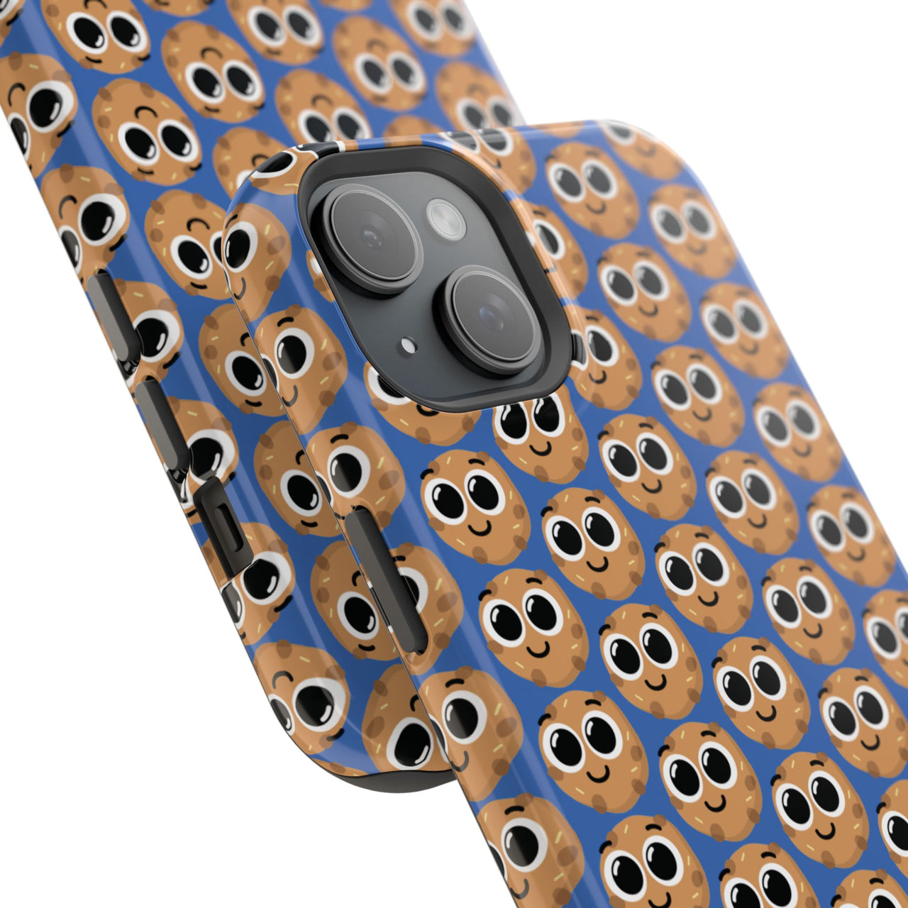 Phone Case - Happy Cookie Pattern - Impact-Resistant