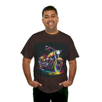 Thumbnail for Bold Ride Motorcycle Graphic T-Shirt | Vibrant Biker Style Tee for Adventure Enthusiasts