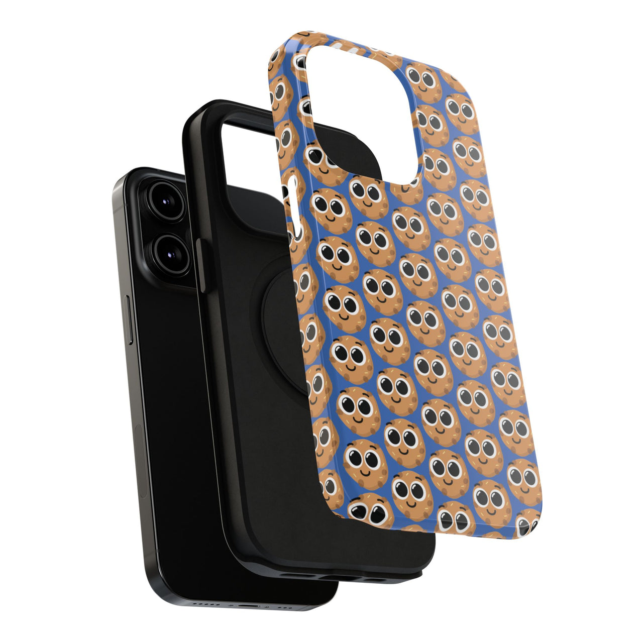 Phone Case - Happy Cookie Pattern - Impact-Resistant