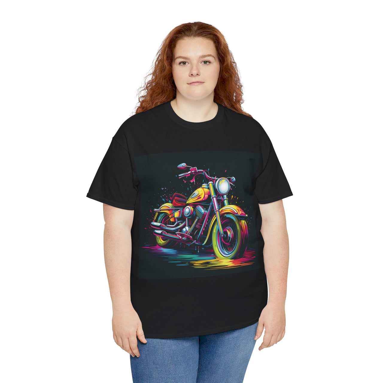 Bold Ride Motorcycle Graphic T-Shirt | Vibrant Biker Style Tee for Adventure Enthusiasts